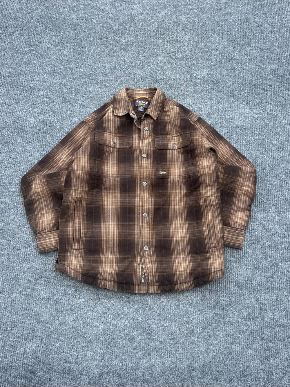 Ariat Rebar Insulated Flannel Jacket